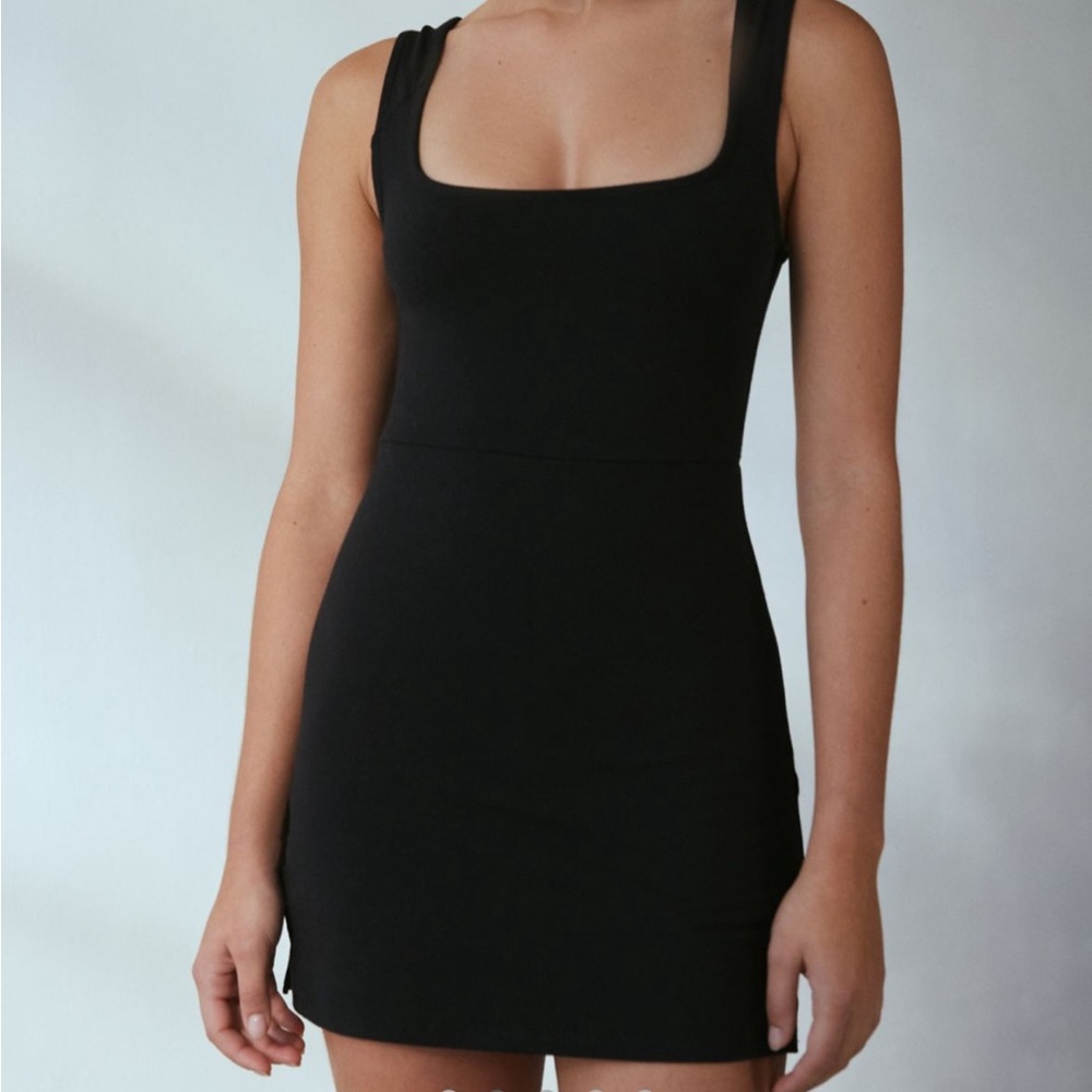 Urban Outfitters Classic Black Mini Athletic Dress